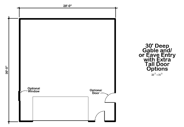 Floor Plan - Main Floor for Traditional House Plan #312-748, 0 bath