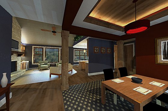 Exterior - Other Elevation 1 for Craftsman House Plan #51-521 - 3 bed, 2 bath