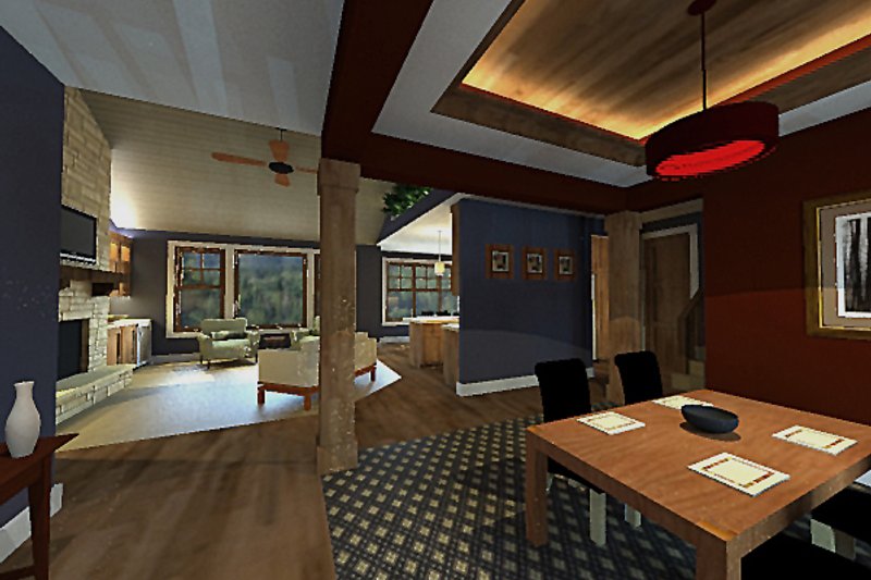 Dream House Plan - Exterior - Other Elevation 1 for Craftsman House Plan #51-521 - 3 bed, 2 bath