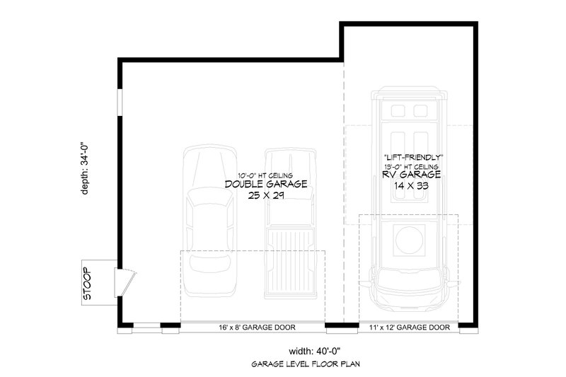 Traditional Style House Plan - 0 Beds 0 Baths 1261 Sq/Ft Plan #932-519 ...