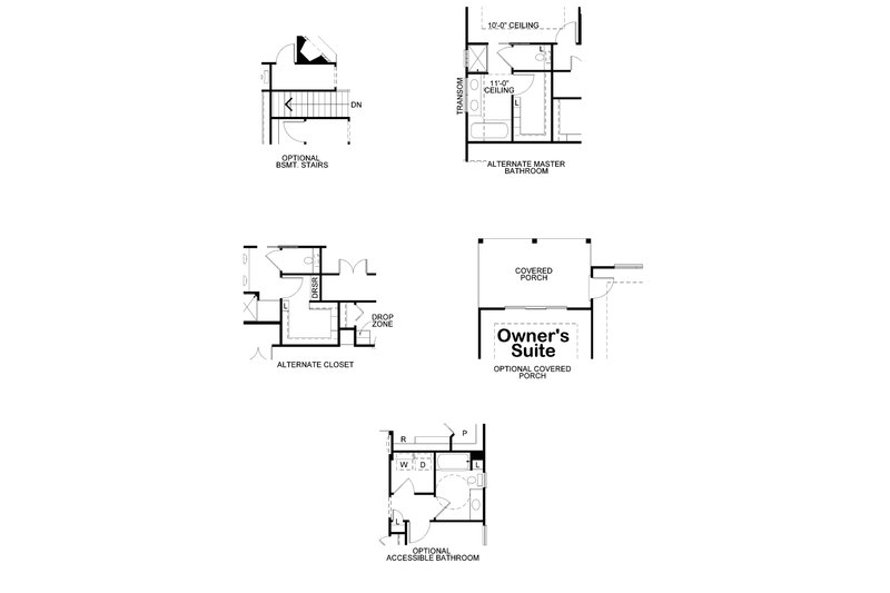 Dream House Plan - Floor Plan - Other Floor for Cottage House Plan #20-2630 - 2 bed, 2 bath