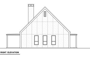 Exterior - Other Elevation 1 for Contemporary House Plan #1070-240 - 3 bed, 2.5 bath