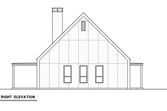 Exterior - Other Elevation 1 for Contemporary House Plan #1070-240 - 3 bed, 2.5 bath