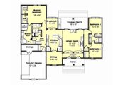 European Style House Plan - 3 Beds 2.5 Baths 2291 Sq/Ft Plan #44-181 