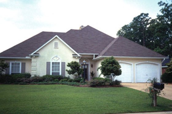 Exterior - Other Elevation for European House Plan #45-337 - 4 bed, 2 bath