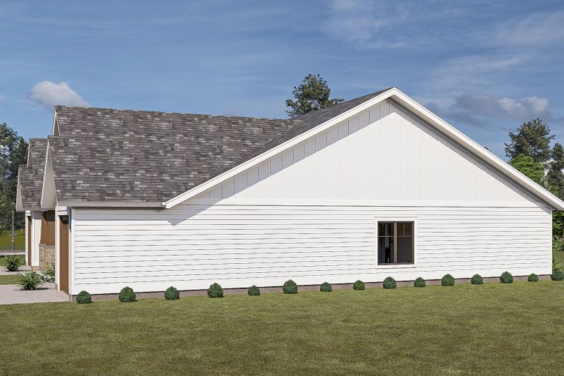 Home Plan - Exterior - Other Elevation 1 for Craftsman House Plan #455-360 - 2 bed, 1 bath