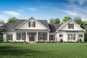 Dream House Plan - Craftsman Exterior - Front Elevation Plan #430-201