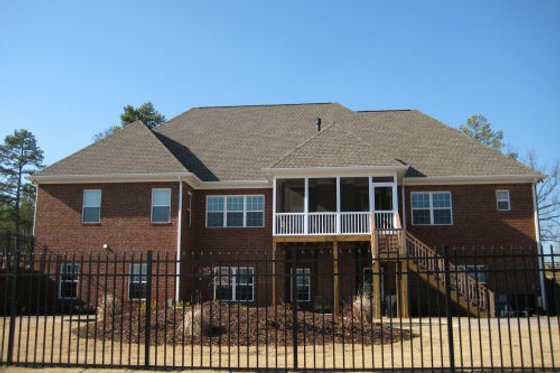 Exterior - Other Elevation 4 for European House Plan #437-31 - 3 bed, 3 bath