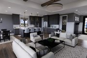 Farmhouse Style House Plan - 2 Beds 2 Baths 1684 Sq/Ft Plan #51-1225 