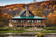 Cabin Style House Plan - 2 Beds 2 Baths 1727 Sq/Ft Plan #137-295 