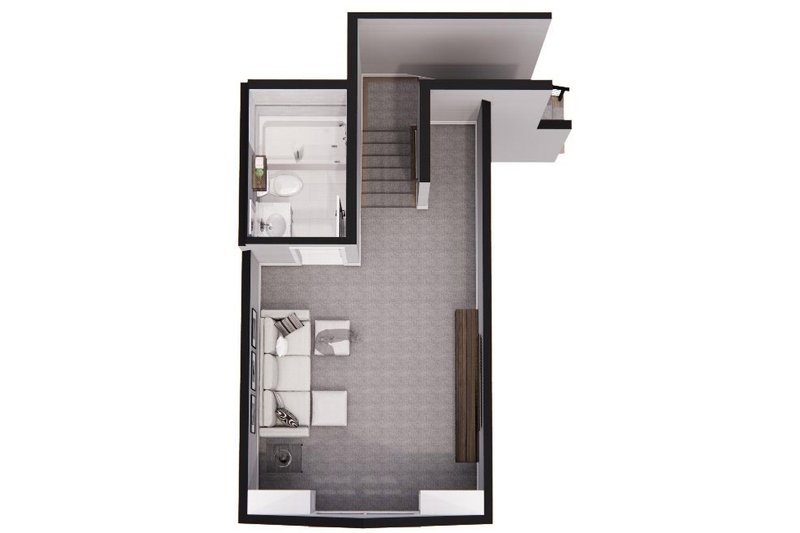 House Blueprint - Floor Plan - Upper Floor 1 for Traditional House Plan #51-1219 - 3 bed, 2.5 bath