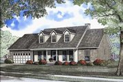 Country Style House Plan - 4 Beds 2 Baths 2250 Sq/Ft Plan #17-446 