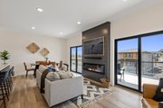 Contemporary Style House Plan - 2 Beds 2 Baths 1758 Sq/Ft Plan #1070-236 