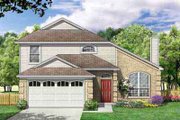Traditional Style House Plan - 4 Beds 2.5 Baths 1824 Sq/Ft Plan #84-211 