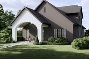 European Style House Plan - 3 Beds 2.5 Baths 2470 Sq/Ft Plan #1114-28 
