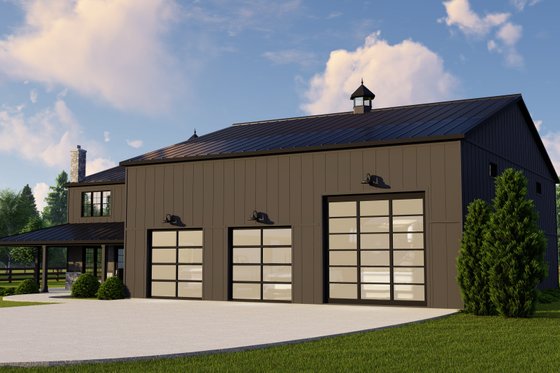 Exterior - Other Elevation for Country House Plan #1064-200 - 3 bed, 2.5 bath