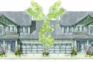 Cottage Exterior - Front Elevation Plan #20-1347