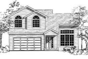 Traditional Style House Plan - 3 Beds 2.5 Baths 1533 Sq/Ft Plan #303-345 
