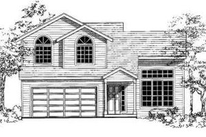 Traditional Exterior - Front Elevation Plan #303-345