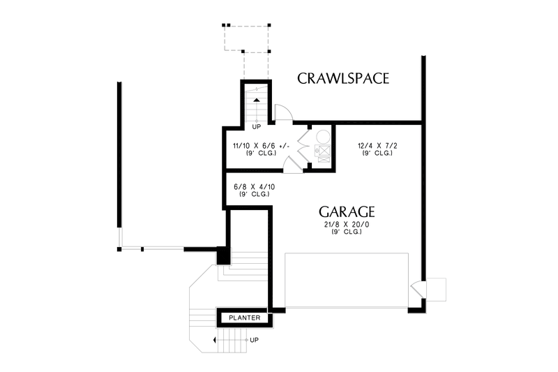 Dream House Plan - Floor Plan - Lower Floor for Contemporary House Plan #48-1148 - 3 bed, 2.5 bath