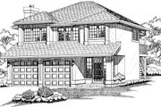 Traditional Style House Plan - 3 Beds 2 Baths 1369 Sq/Ft Plan #47-565 