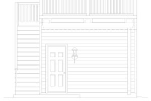 Exterior - Other Elevation for Contemporary House Plan #932-639, 0 bath