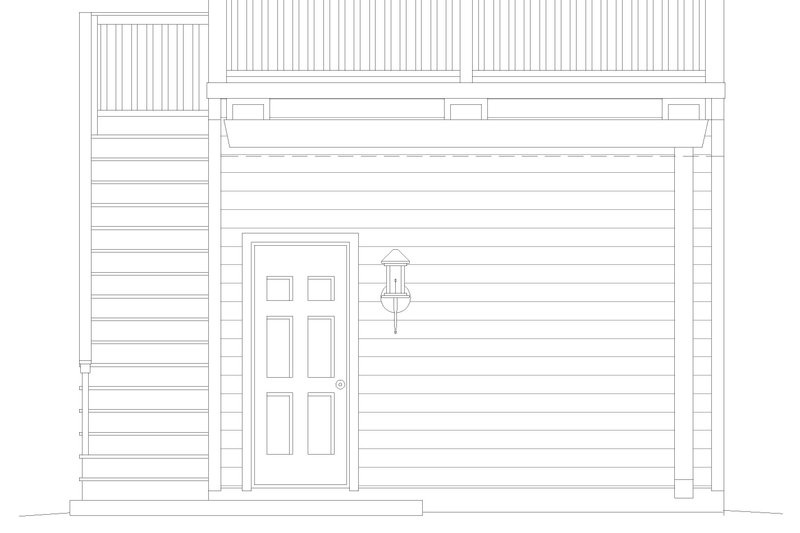 Architectural House Design - Exterior - Other Elevation for Contemporary House Plan #932-639, 0 bath