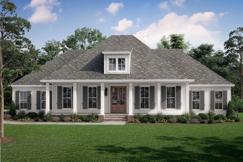 Dream House Plan - Exterior - Front Elevation 3 for Farmhouse House Plan #430-276 - 4 bed, 3.5 bath