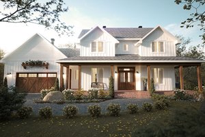 Farmhouse Exterior - Front Elevation Plan #23-2827