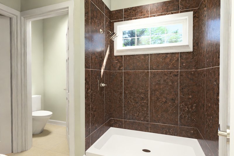 Home Plan - Interior - Master Bathroom 1 for Cottage House Plan #513-2496 - 3 bed, 2 bath