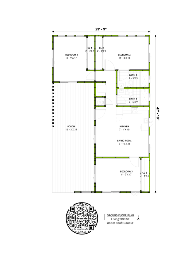 House Blueprint - Contemporary Floor Plan - Other Floor Plan #1106-45