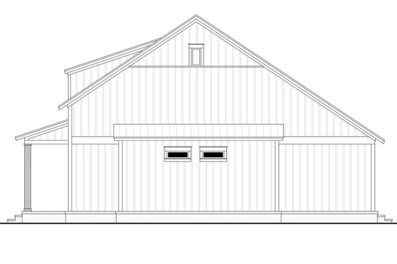 Exterior - Other Elevation for Farmhouse House Plan #430-227 - 2 bed, 2 bath