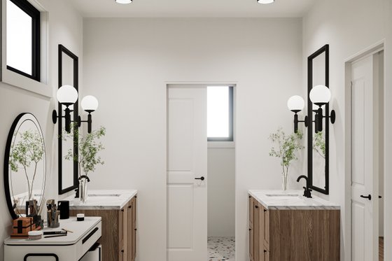 Interior - Master Bathroom for Farmhouse House Plan #1089-28 - 3 bed, 2.5 bath