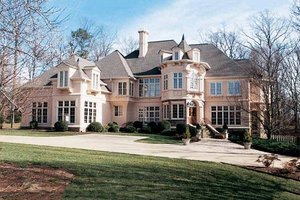 Dream House Plan - European Exterior - Front Elevation Plan #119-241