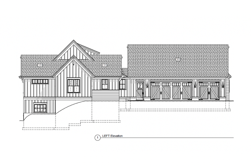 Architectural House Design - Exterior - Other Elevation for Farmhouse House Plan #928-357 - 4 bed, 3 bath
