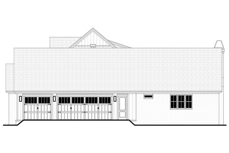 House Blueprint - Exterior - Other Elevation for Farmhouse House Plan #430-399 - 5 bed, 3.5 bath