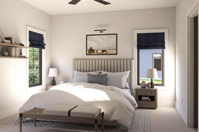 Dream House Plan - Interior - Master Bedroom for Modern House Plan #455-353 - 3 bed, 2 bath