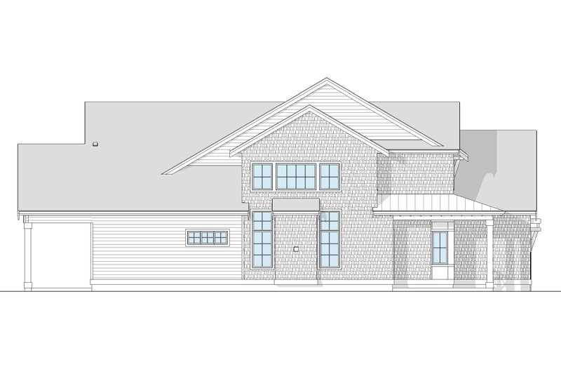 Dream House Plan - Exterior - Other Elevation 2 for Farmhouse House Plan #1114-20 - 3 bed, 2.5 bath