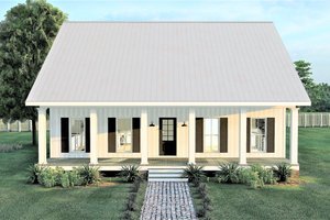 Farmhouse Exterior - Front Elevation Plan #44-233