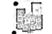 Colonial Style House Plan - 3 Beds 2.5 Baths 2353 Sq/Ft Plan #310-713 