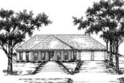 Traditional Style House Plan - 4 Beds 2.5 Baths 2029 Sq/Ft Plan #36-183 