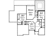 European Style House Plan - 5 Beds 3 Baths 3796 Sq/Ft Plan #329-310 