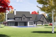 Tudor Style House Plan - 4 Beds 4.5 Baths 5032 Sq/Ft Plan #1096-2 