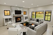 Craftsman Style House Plan - 3 Beds 2.5 Baths 1801 Sq/Ft Plan #51-1394 