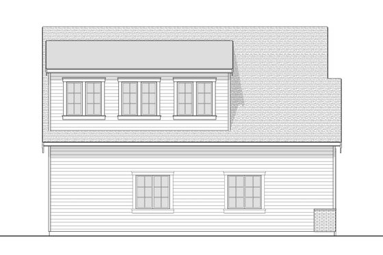 Exterior - Other Elevation for Farmhouse House Plan #1114-46 - 2 bed, 1 bath