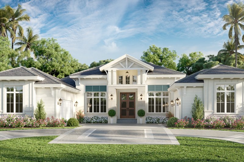 Home Plan - Contemporary Exterior - Front Elevation Plan #1083-23