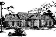 Traditional Style House Plan - 4 Beds 2 Baths 2231 Sq/Ft Plan #36-198 