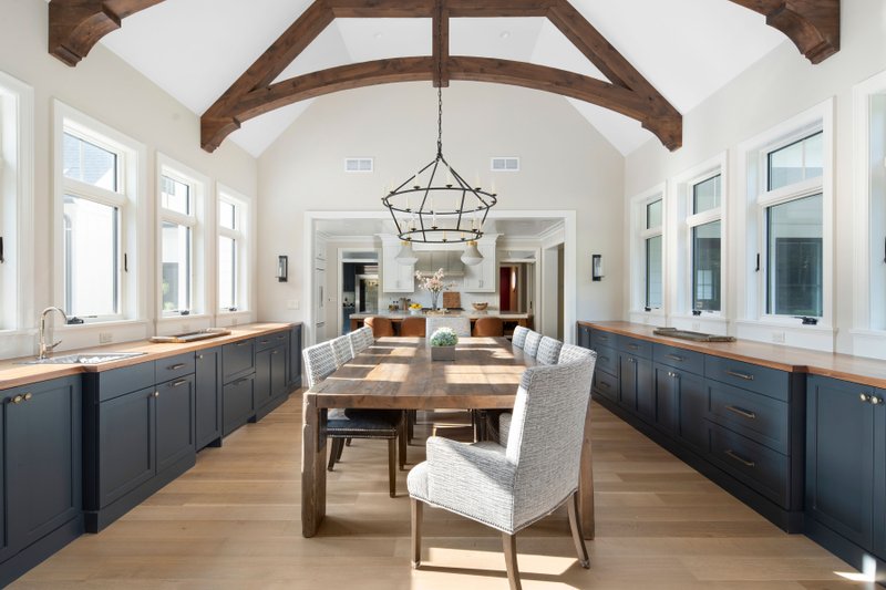 Dream House Plan - Interior - Dining Room 1 for Farmhouse House Plan #928-407 - 6 bed, 4.5 bath