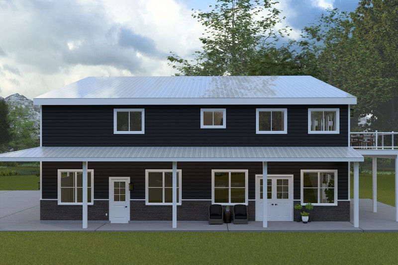 Home Plan - Exterior - Other Elevation for Modern House Plan #1060-502 - 3 bed, 3.5 bath