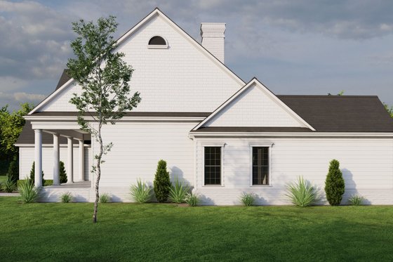 Exterior - Other Elevation for Farmhouse House Plan #17-3443 - 3 bed, 2 bath